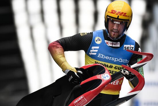 Санный спорт. II этап Кубка мира. Мужчины