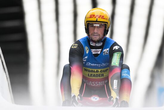 Санный спорт. II этап Кубка мира. Мужчины