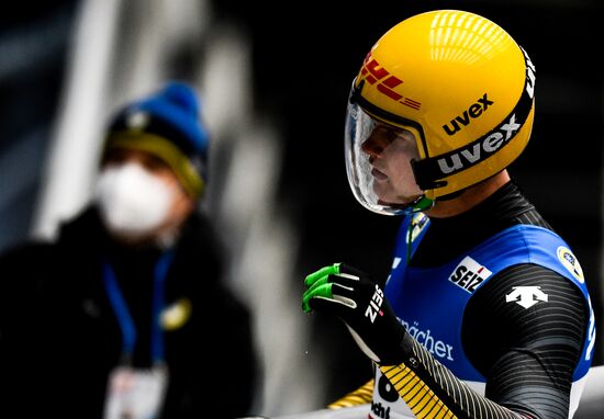 Санный спорт. II этап Кубка мира. Мужчины