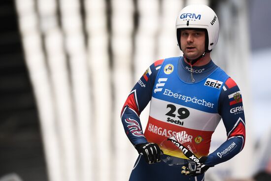 Санный спорт. II этап Кубка мира. Мужчины