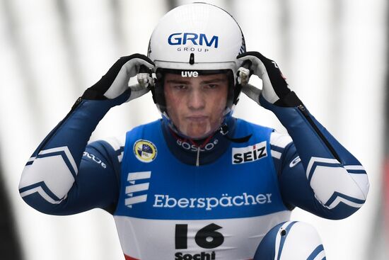 Санный спорт. II этап Кубка мира. Мужчины