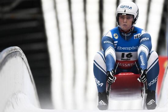 Санный спорт. II этап Кубка мира. Мужчины