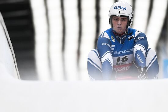 Санный спорт. II этап Кубка мира. Мужчины