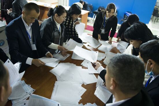 Парламентские выборы в Кыргызстане