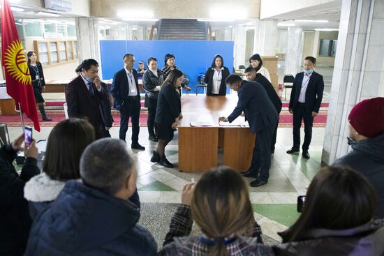 Парламентские выборы в Кыргызстане