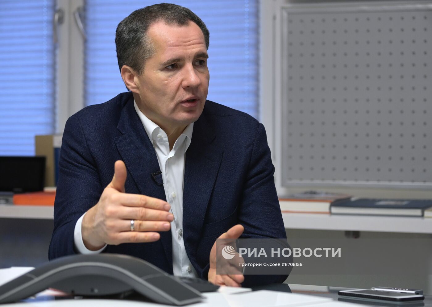 Интервью с губернатором Белгородской области Вячеславом Гладковым