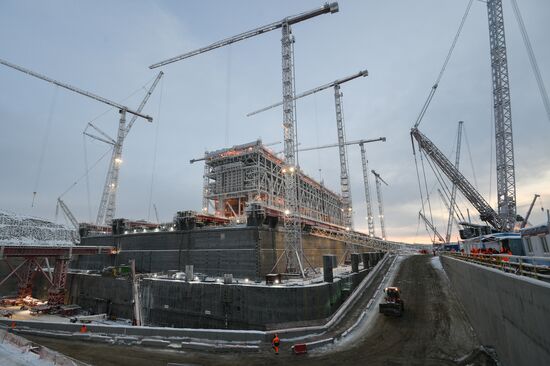 Производственные площадки проекта "Арктик СПГ-2"