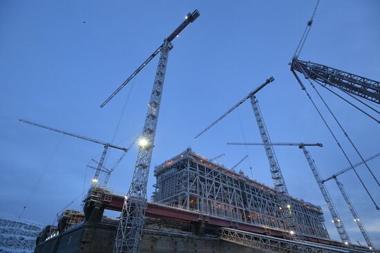 Производственные площадки проекта "Арктик СПГ-2"