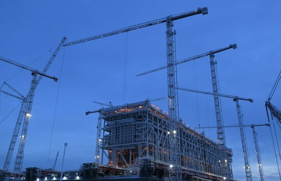 Производственные площадки проекта "Арктик СПГ-2"