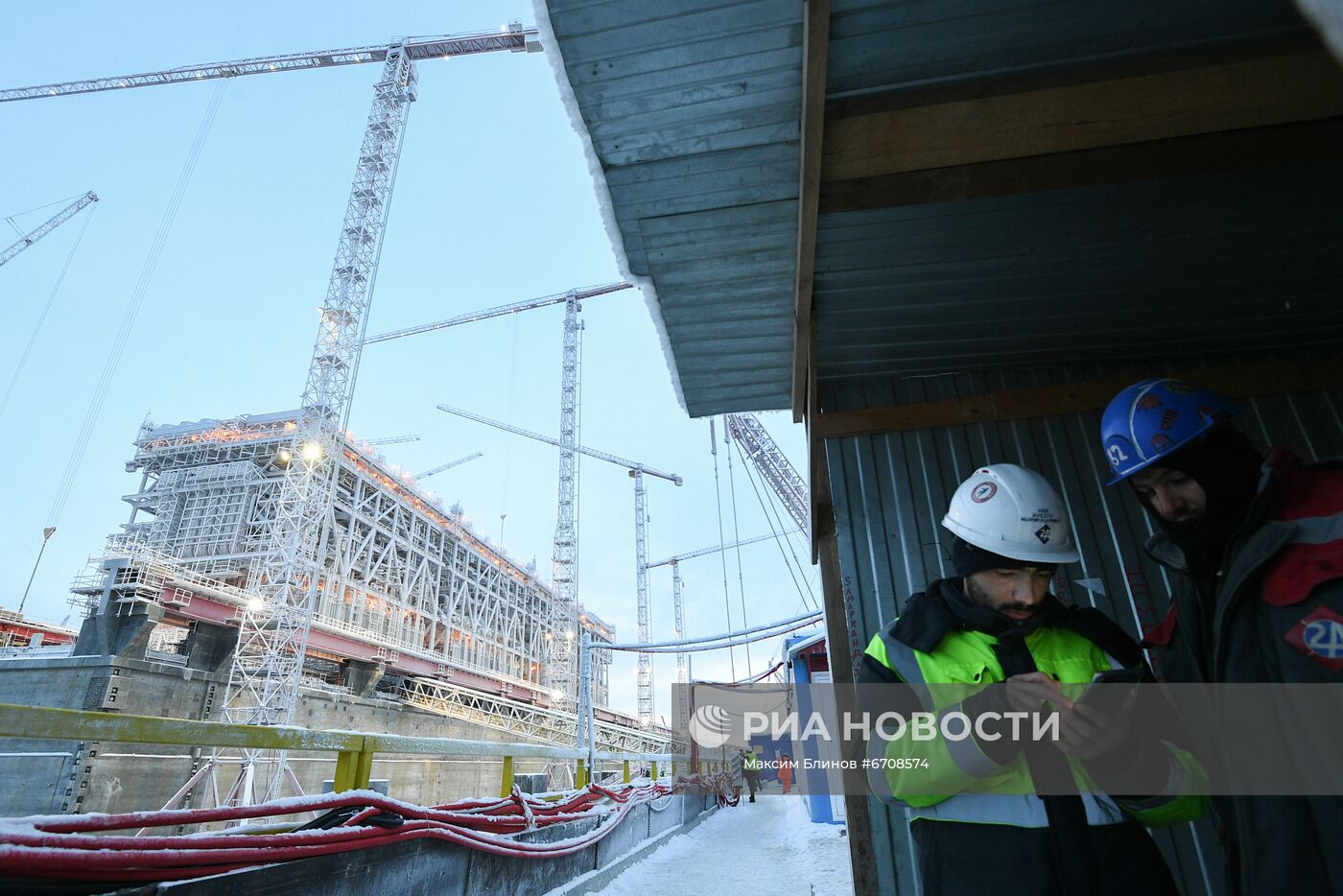 Производственные площадки проекта "Арктик СПГ-2"