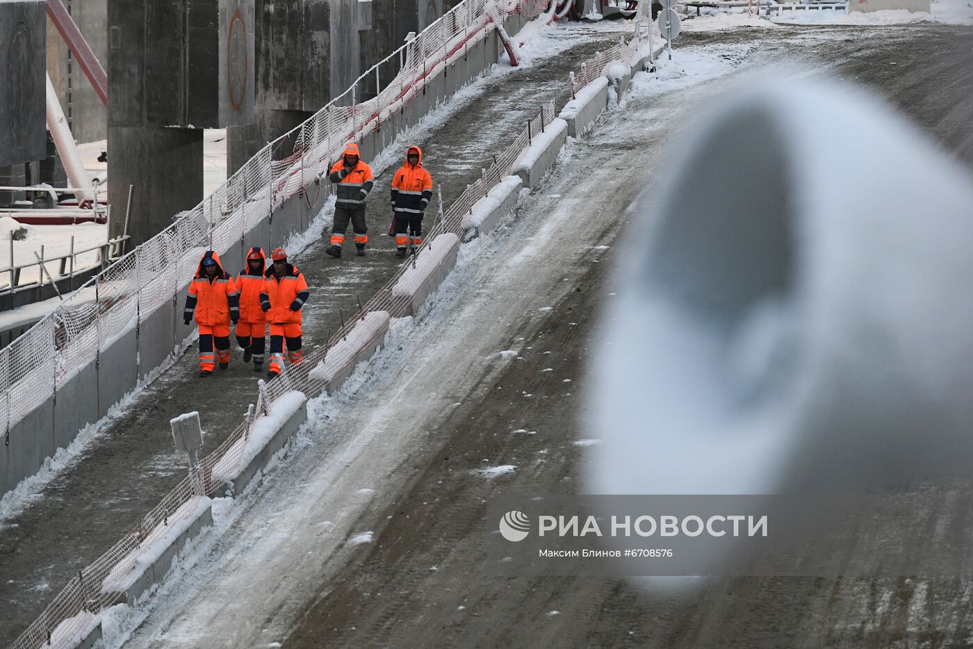 Производственные площадки проекта "Арктик СПГ-2"