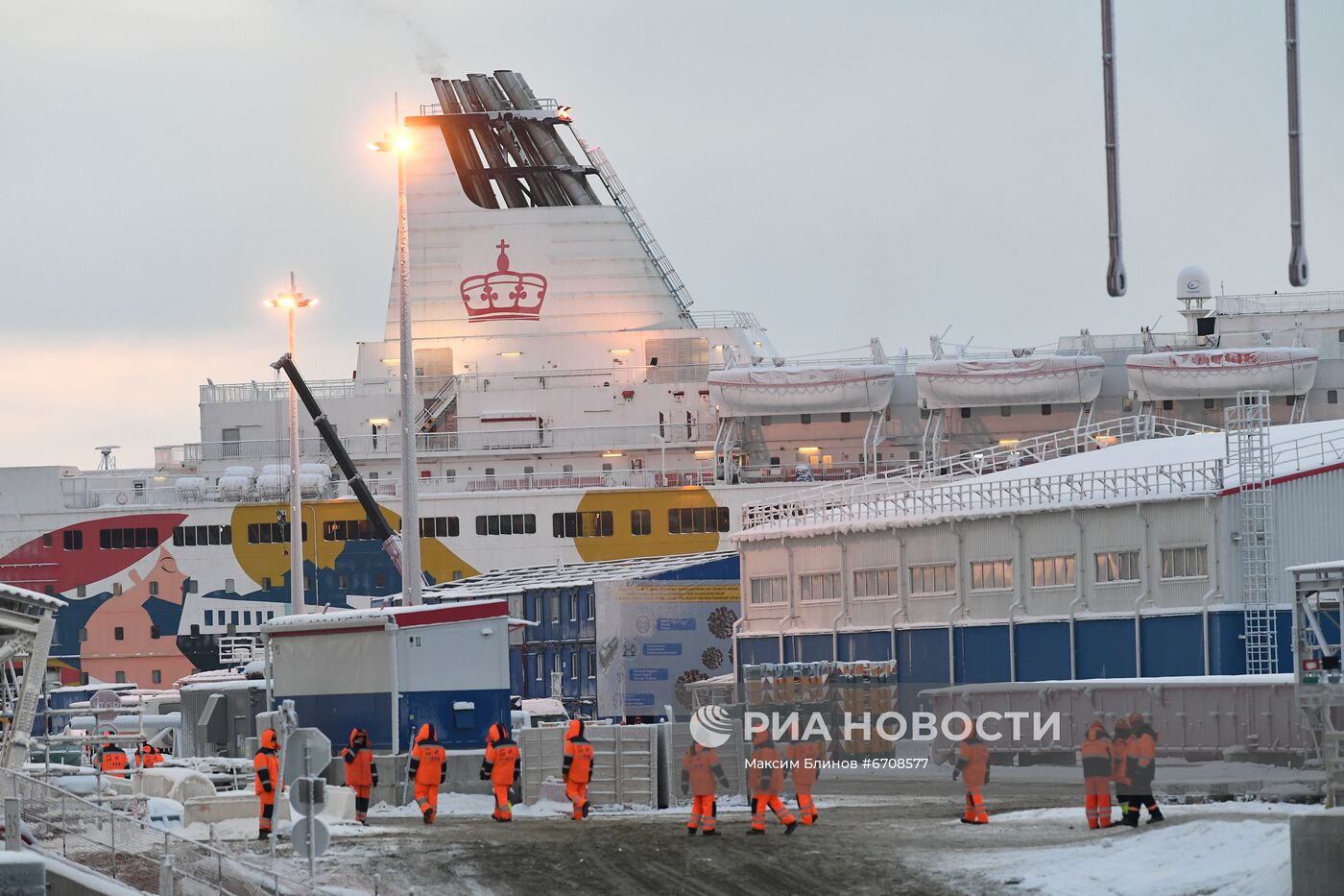 Производственные площадки проекта "Арктик СПГ-2"