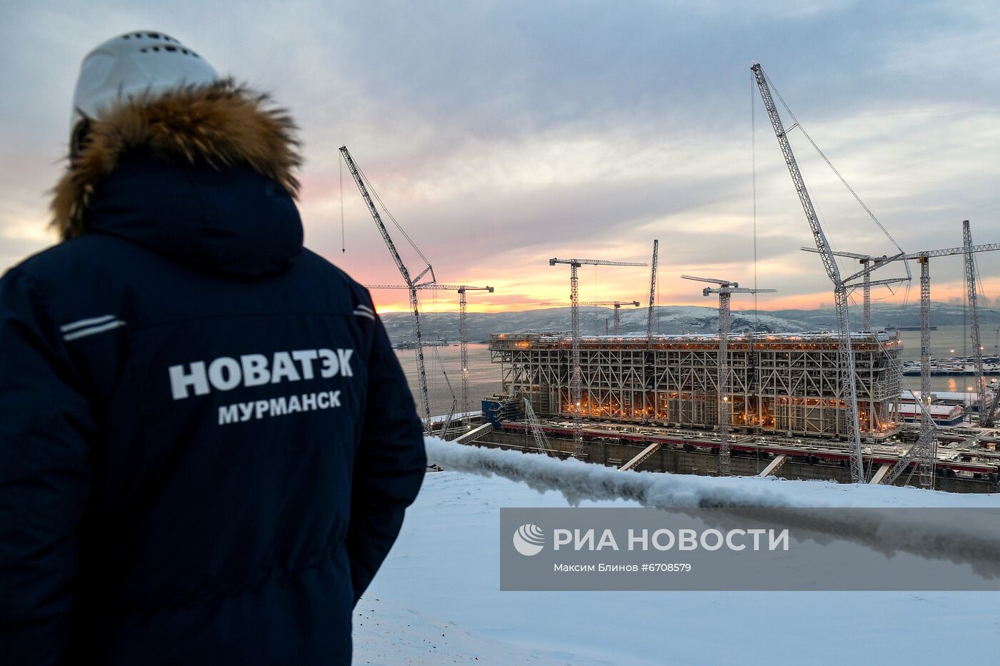 Производственные площадки проекта "Арктик СПГ-2"