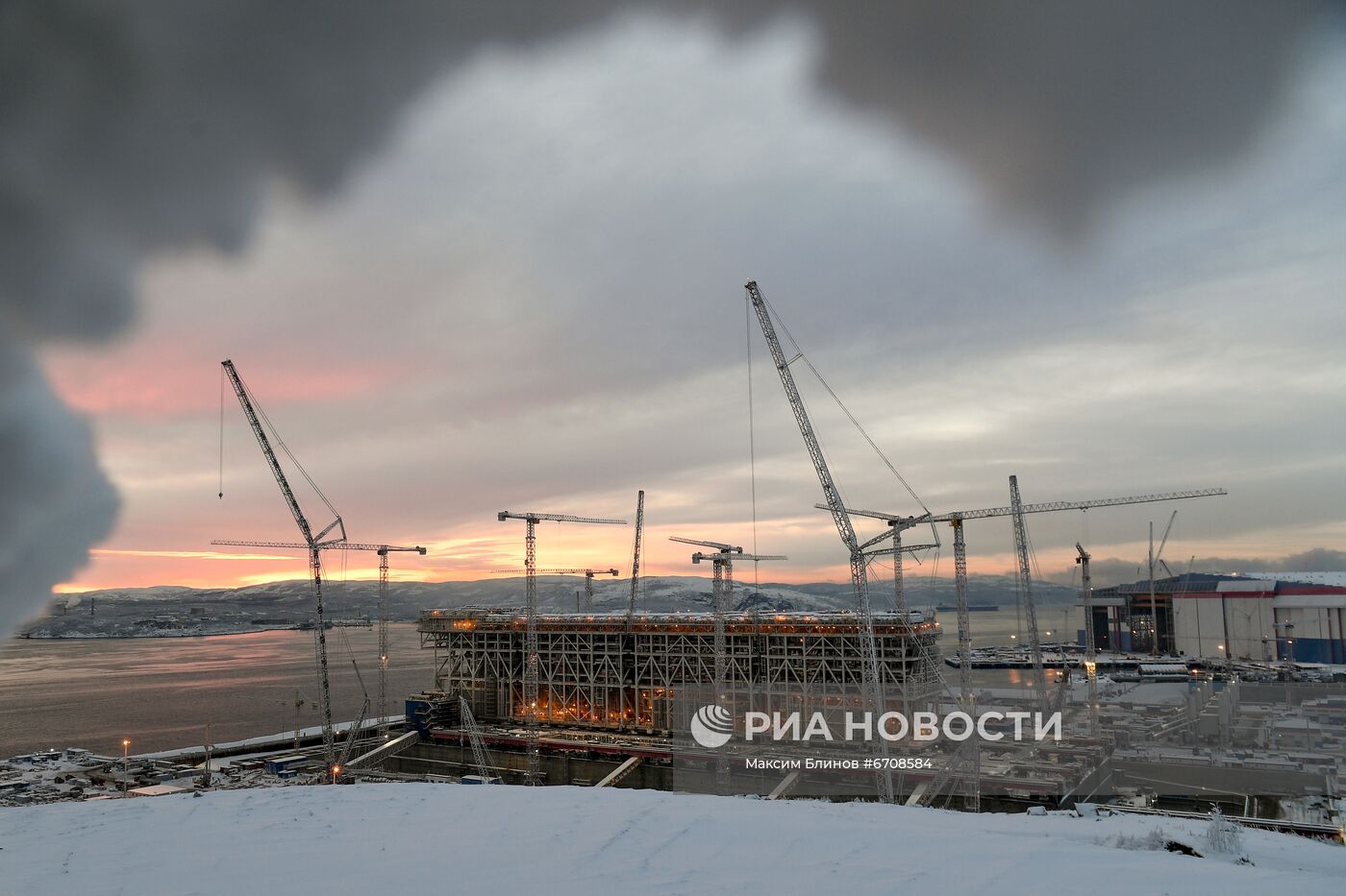 Производственные площадки проекта "Арктик СПГ-2"