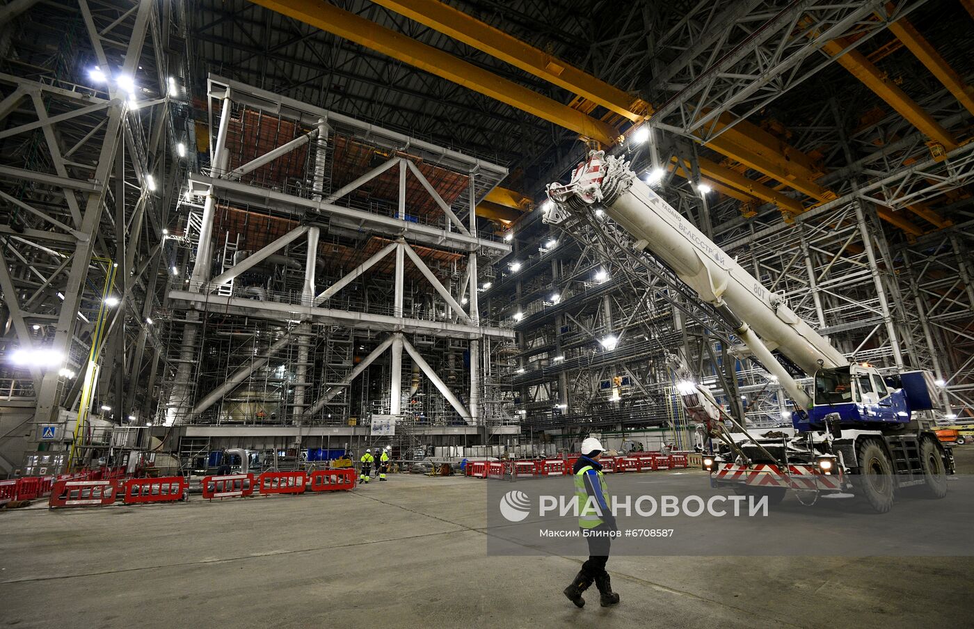 Производственные площадки проекта "Арктик СПГ-2"