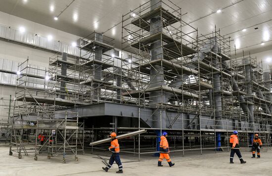 Производственные площадки проекта "Арктик СПГ-2"