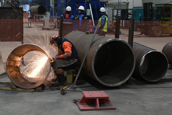 Производственные площадки проекта "Арктик СПГ-2"