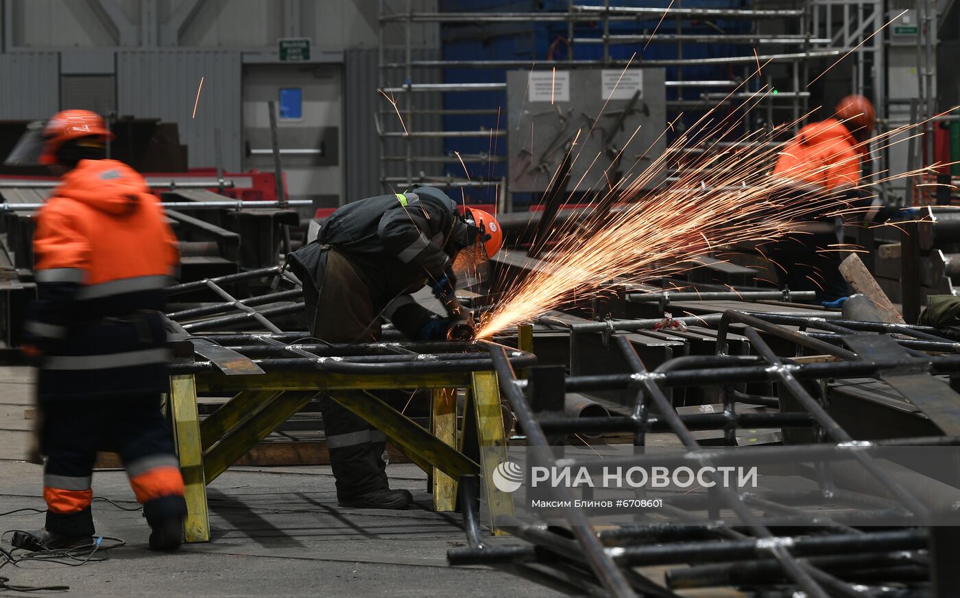 Производственные площадки проекта "Арктик СПГ-2"