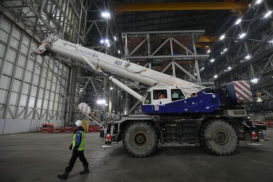 Производственные площадки проекта "Арктик СПГ-2"