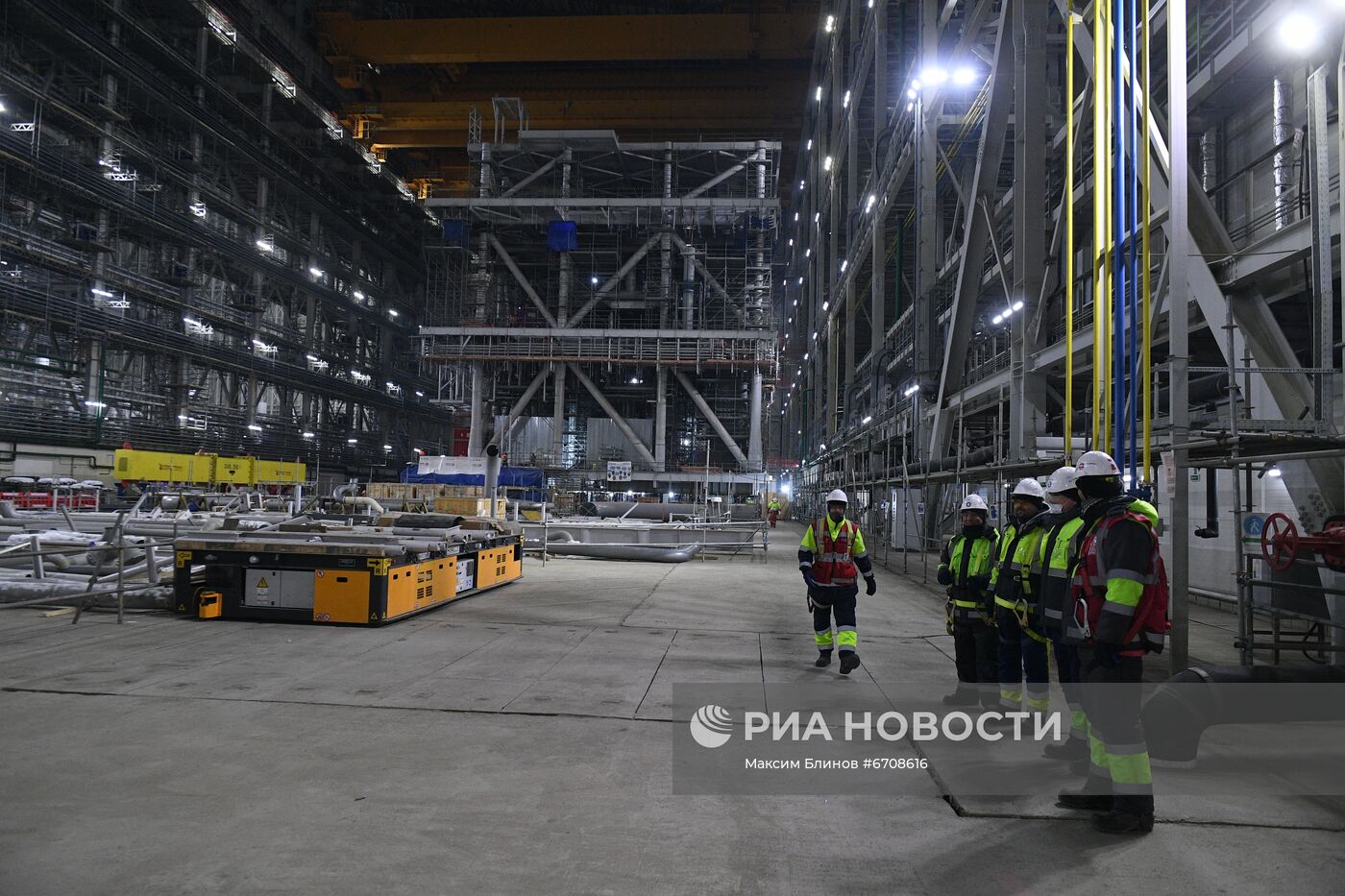 Производственные площадки проекта "Арктик СПГ-2"