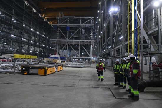 Производственные площадки проекта "Арктик СПГ-2"