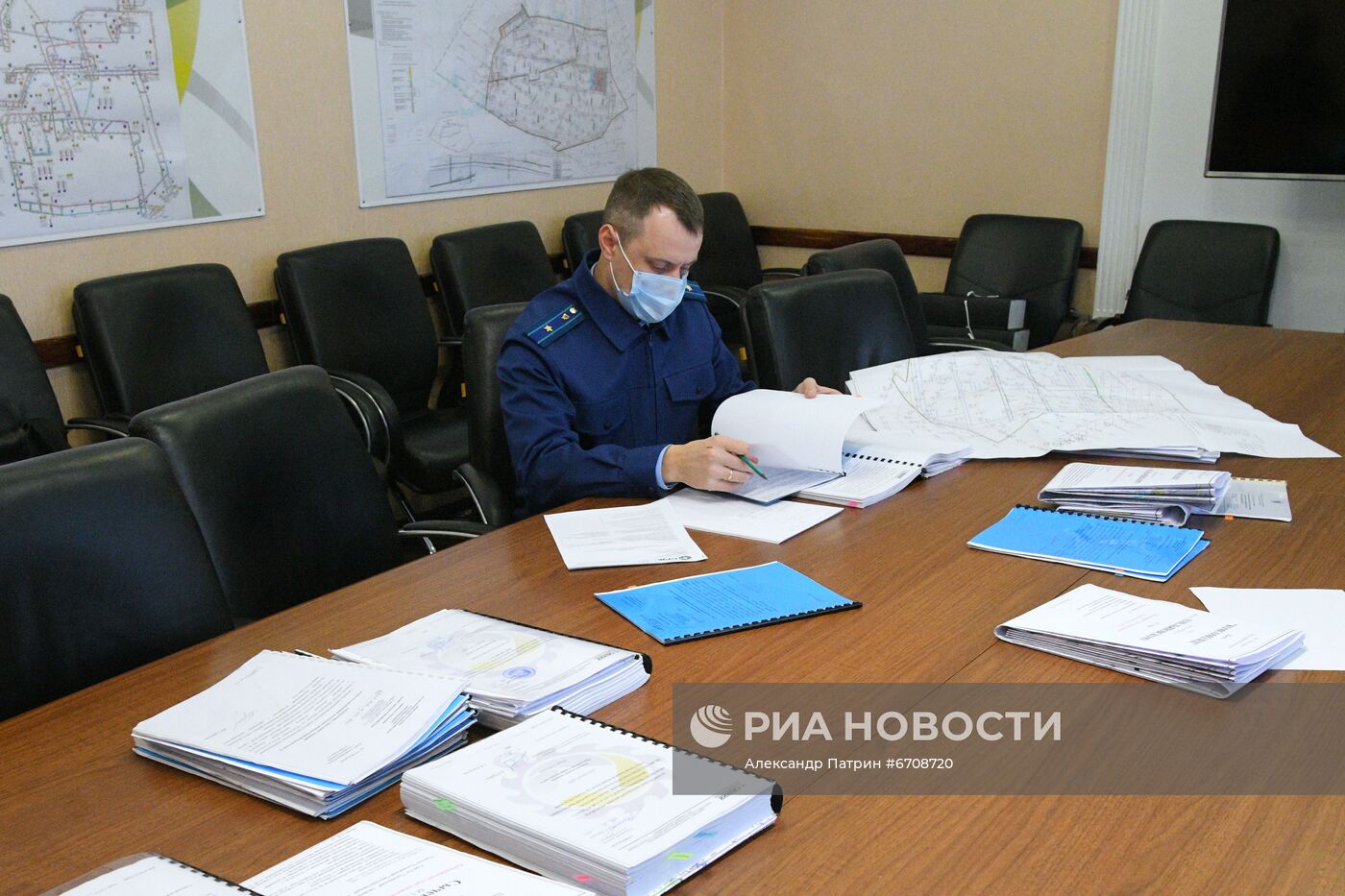 Прокурорская проверка шахты "Комсомолец" в Кузбассе