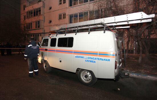 Взрыв в лифте жилого дома в Иркутске