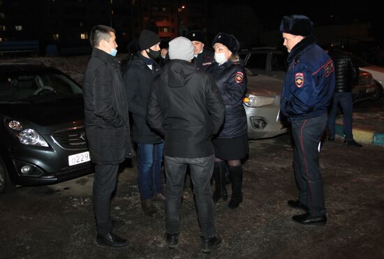 Взрыв в лифте жилого дома в Иркутске