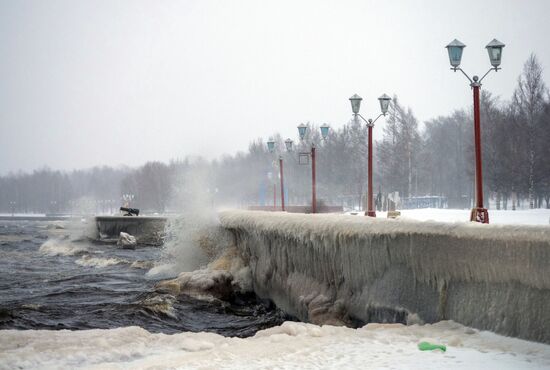 Снег в городах России 