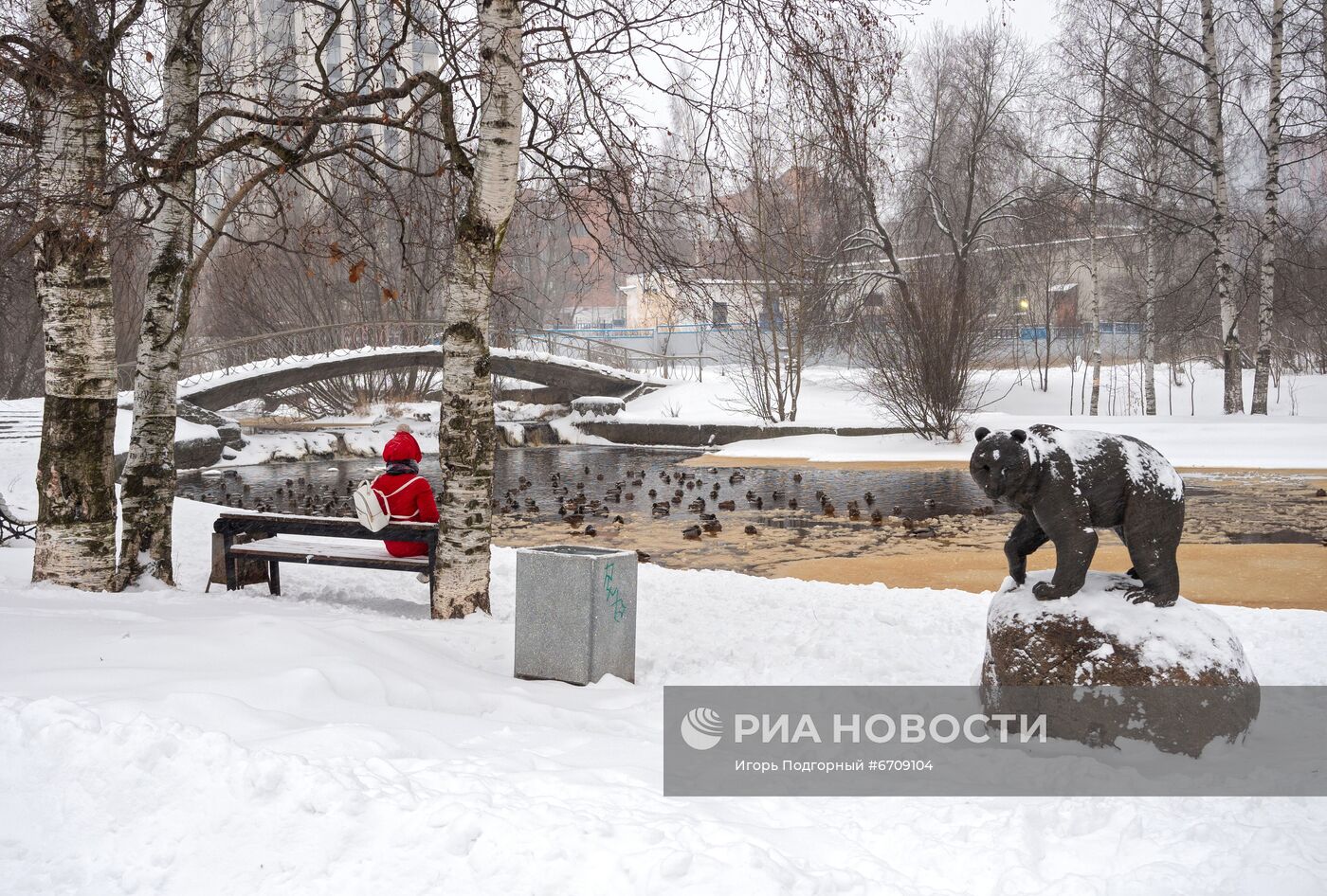 Снег в городах России 