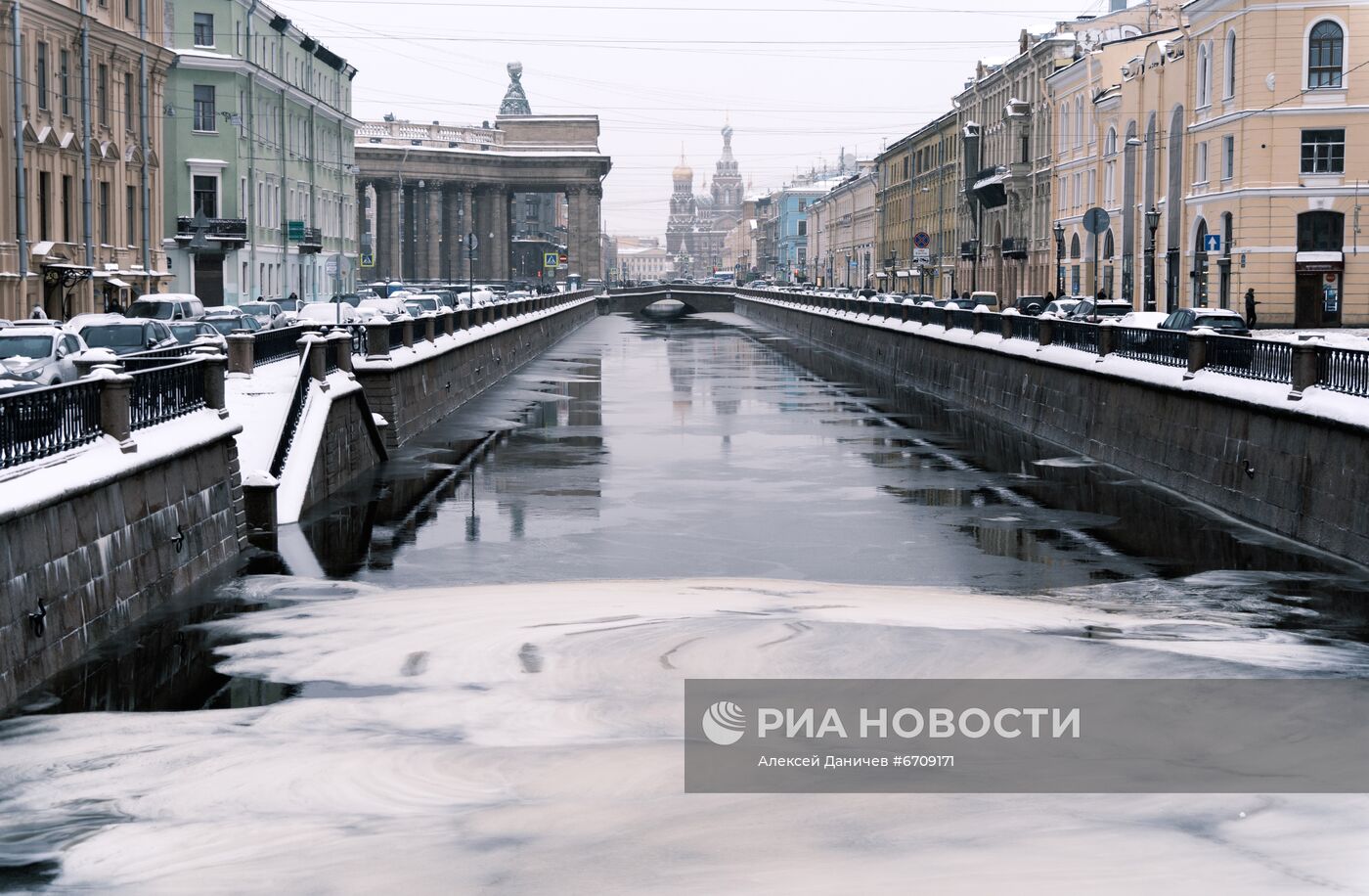 Снег в городах России 