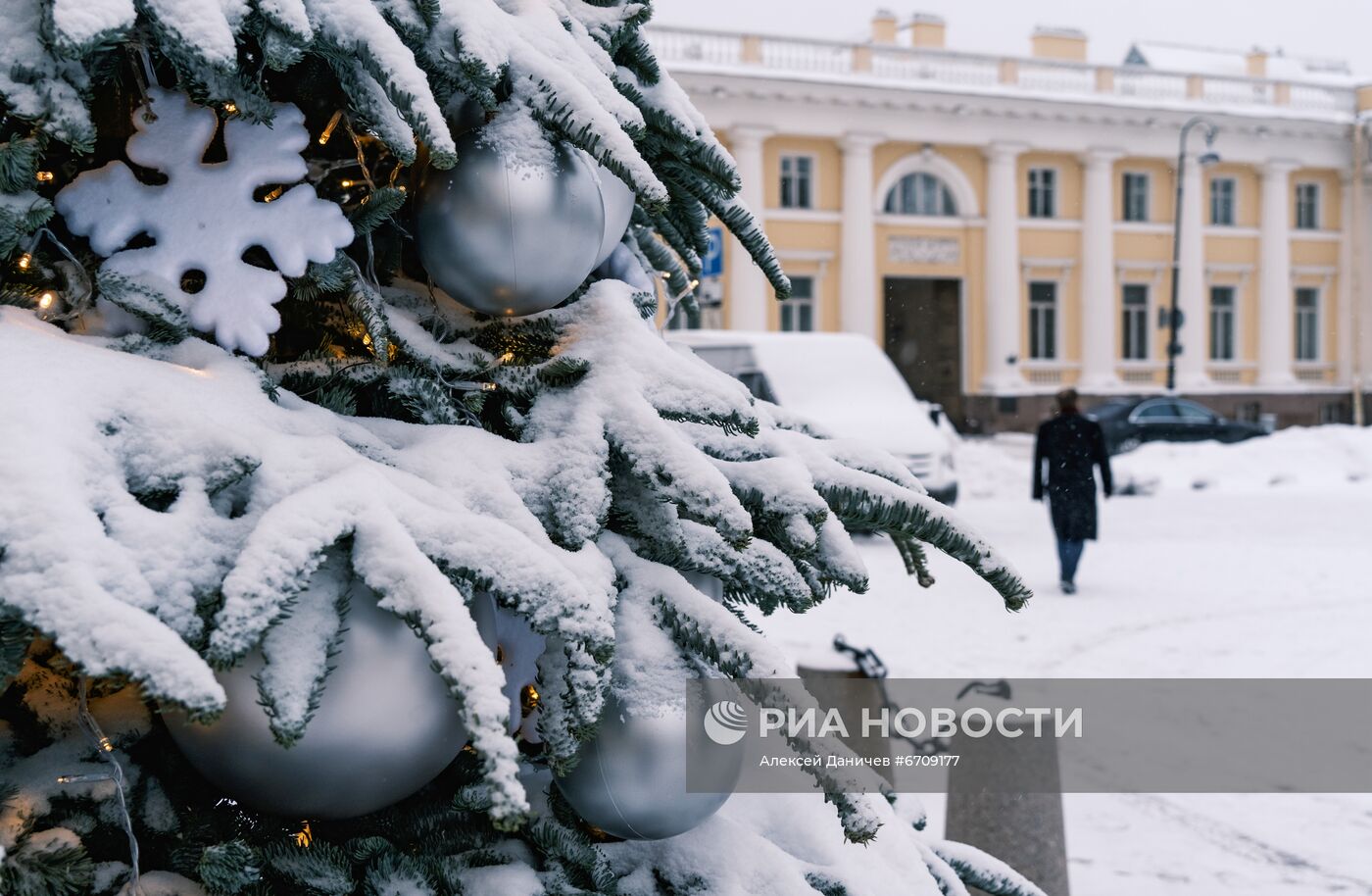 Снег в городах России 