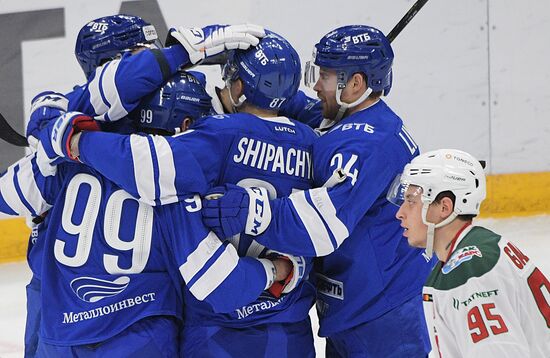 Хоккей. КХЛ. Матч "Динамо" (Москва) - "Ак Барс"