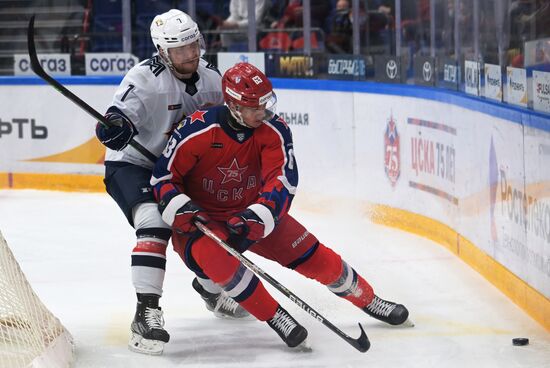 Хоккей. КХЛ. Матч ЦСКА - "Металлург"