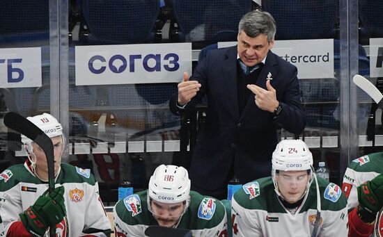 Хоккей. КХЛ. Матч "Динамо" (Москва) - "Ак Барс"