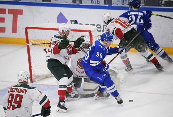 Хоккей. КХЛ. Матч "Динамо" (Москва) - "Ак Барс"