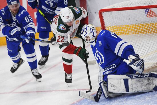 Хоккей. КХЛ. Матч "Динамо" (Москва) - "Ак Барс"