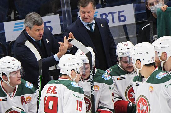 Хоккей. КХЛ. Матч "Динамо" (Москва) - "Ак Барс"