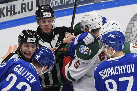 Хоккей. КХЛ. Матч "Динамо" (Москва) - "Ак Барс"