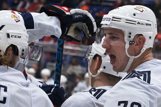 Хоккей. КХЛ. Матч ЦСКА - "Металлург"