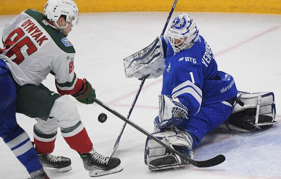 Хоккей. КХЛ. Матч "Динамо" (Москва) - "Ак Барс"