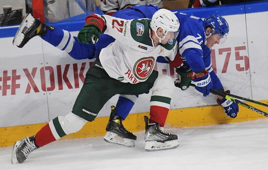 Хоккей. КХЛ. Матч "Динамо" (Москва) - "Ак Барс"