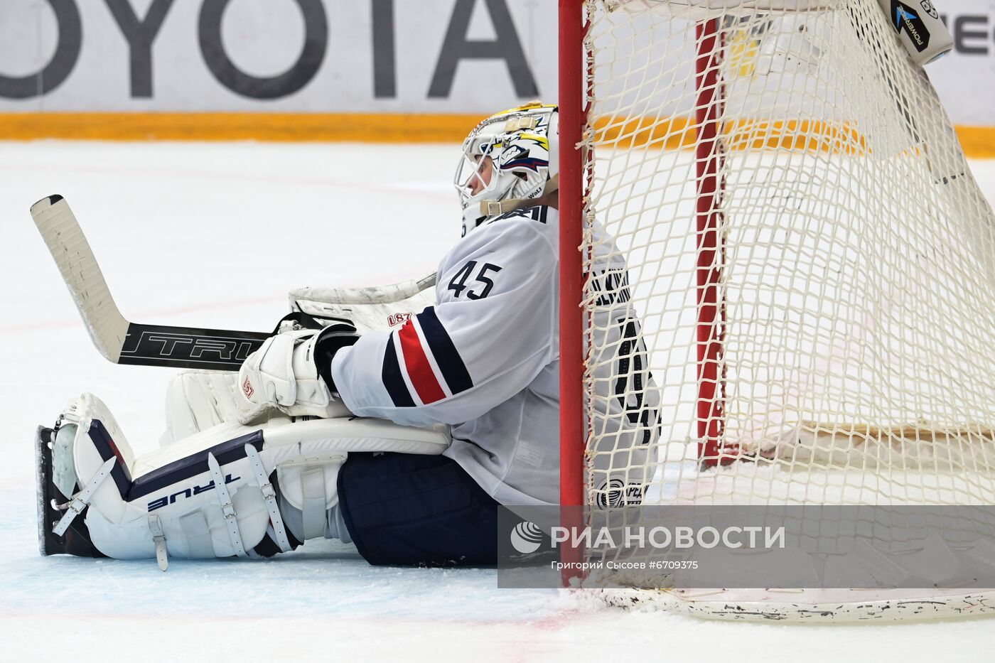 Хоккей. КХЛ. Матч ЦСКА - "Металлург"