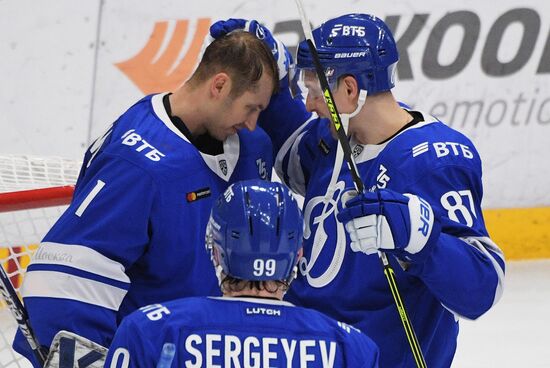 Хоккей. КХЛ. Матч "Динамо" (Москва) - "Ак Барс"