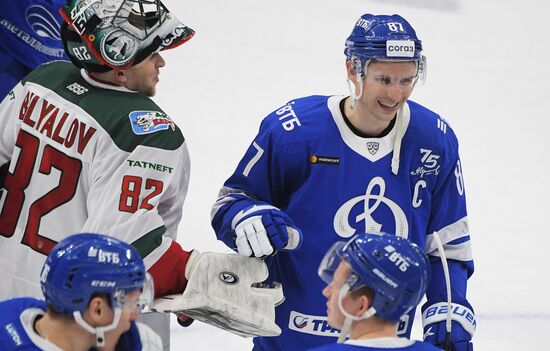 Хоккей. КХЛ. Матч "Динамо" (Москва) - "Ак Барс"