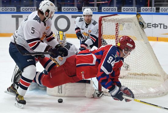 Хоккей. КХЛ. Матч ЦСКА - "Металлург"