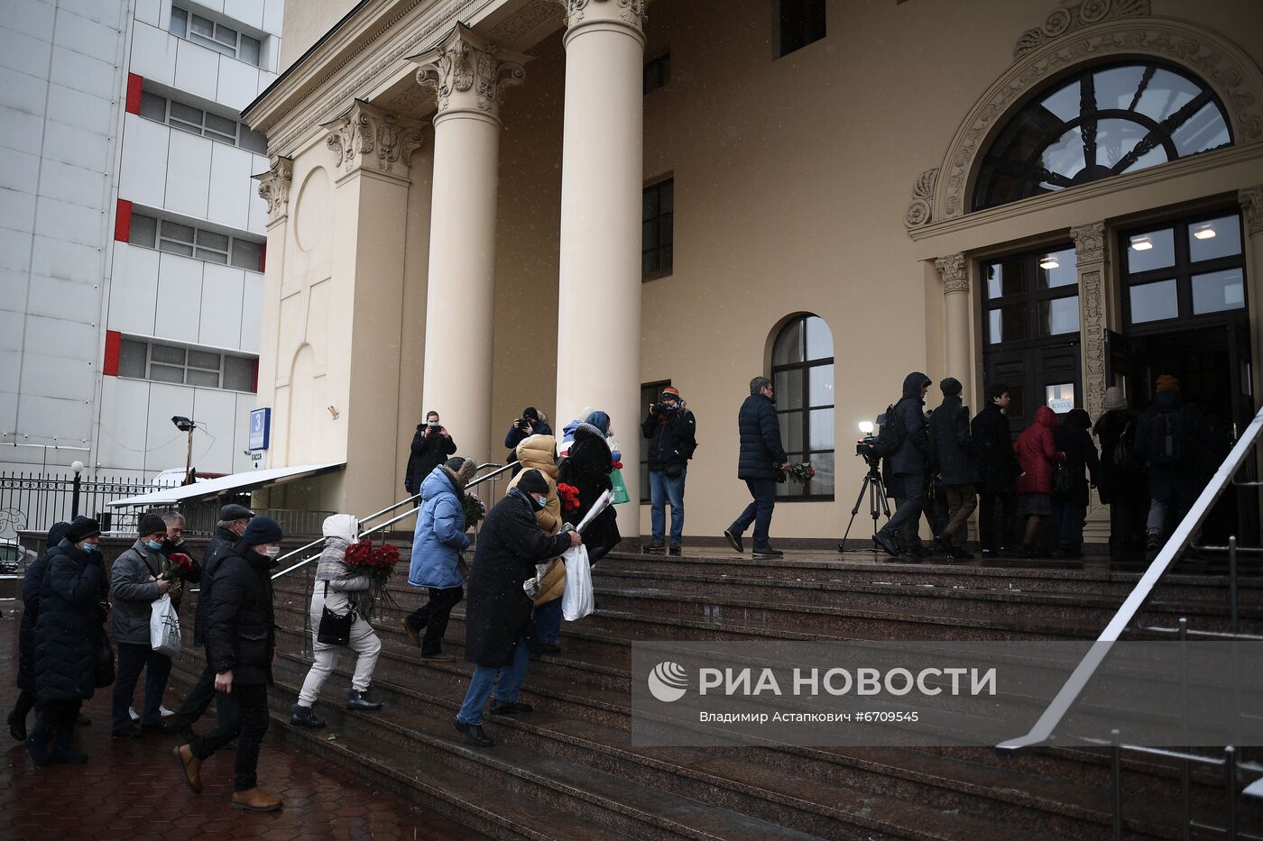 Прощание с А. Градским