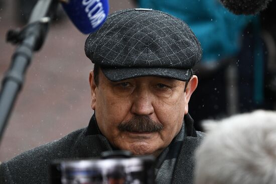 Прощание с А. Градским