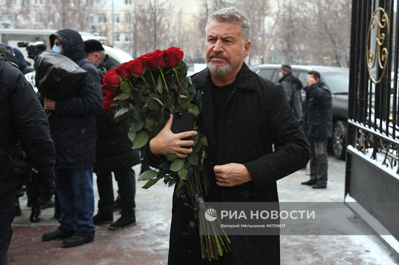 Прощание с А. Градским