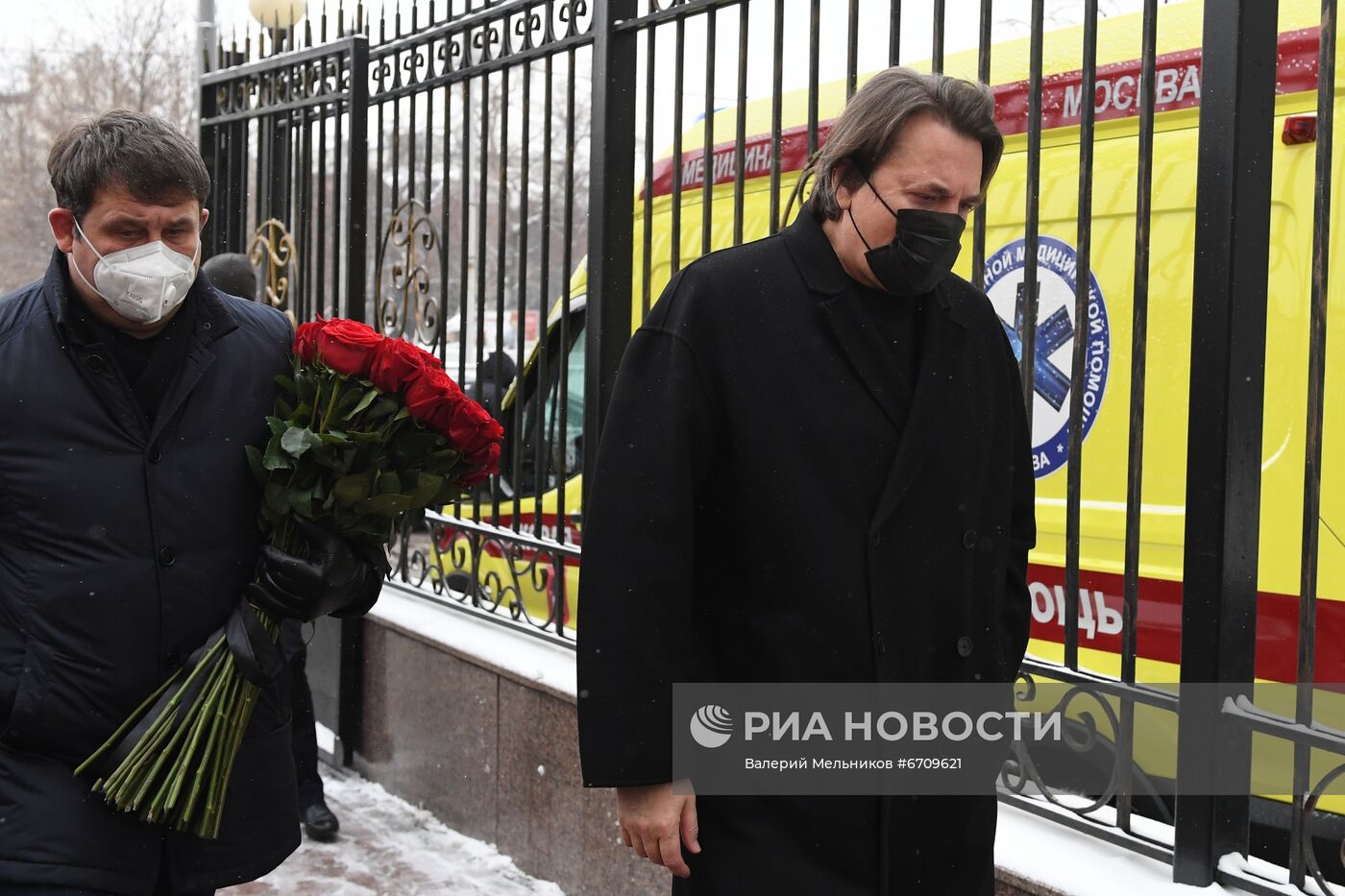 Прощание с А. Градским